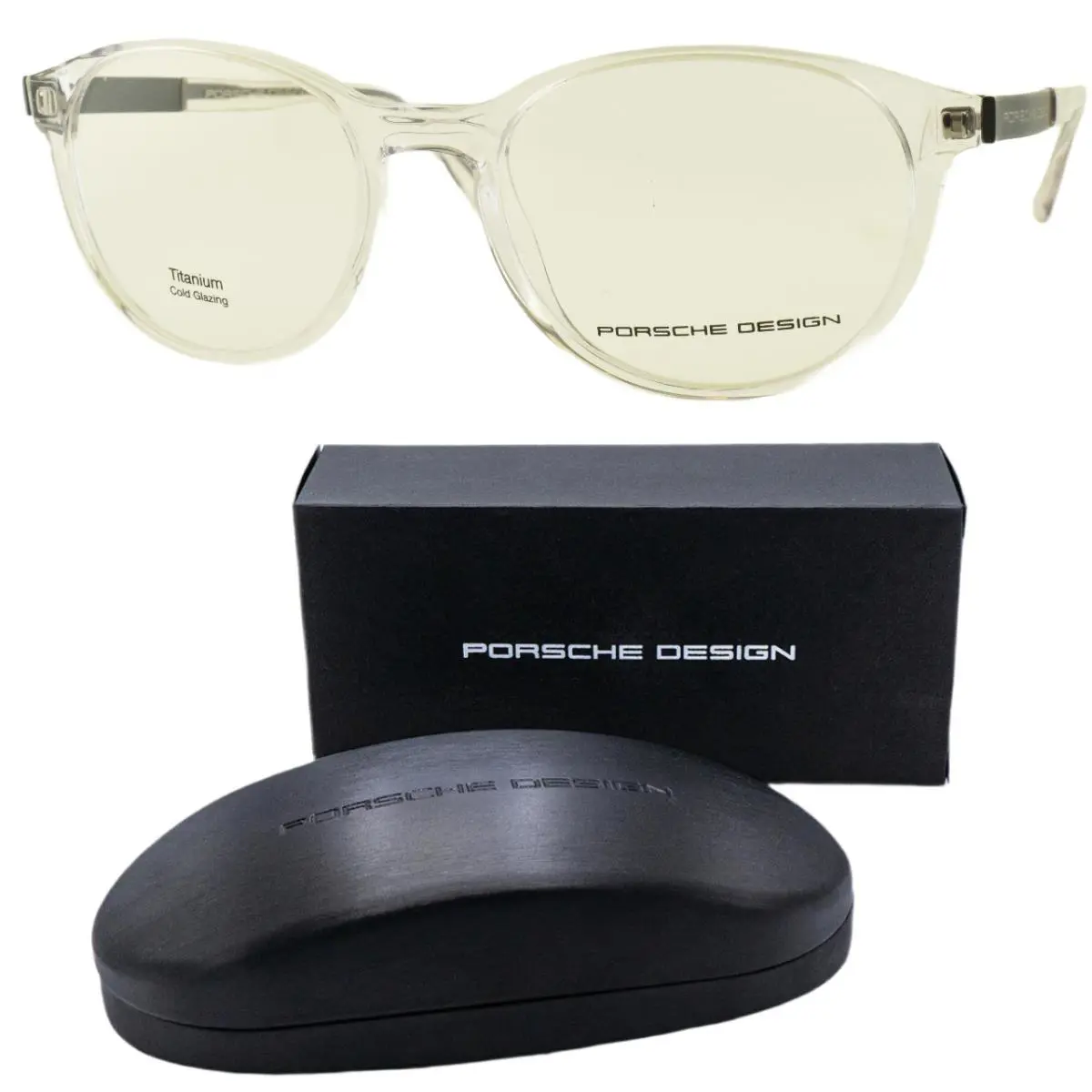 Porsche P8261 B Clear Cat Eye Full Rim Unisex Optical Frame