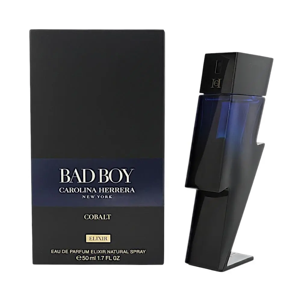 Bad Boy Cobalt Elixir  Box For Men 1.7 Oz Eau De Parfum Spray by Carolina Herrera