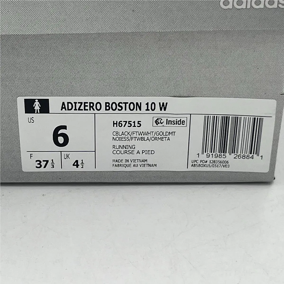 Adidas shoes - adidas adizero boston - adizero boston - H67515 - Black (UPC: 191985268841) 9