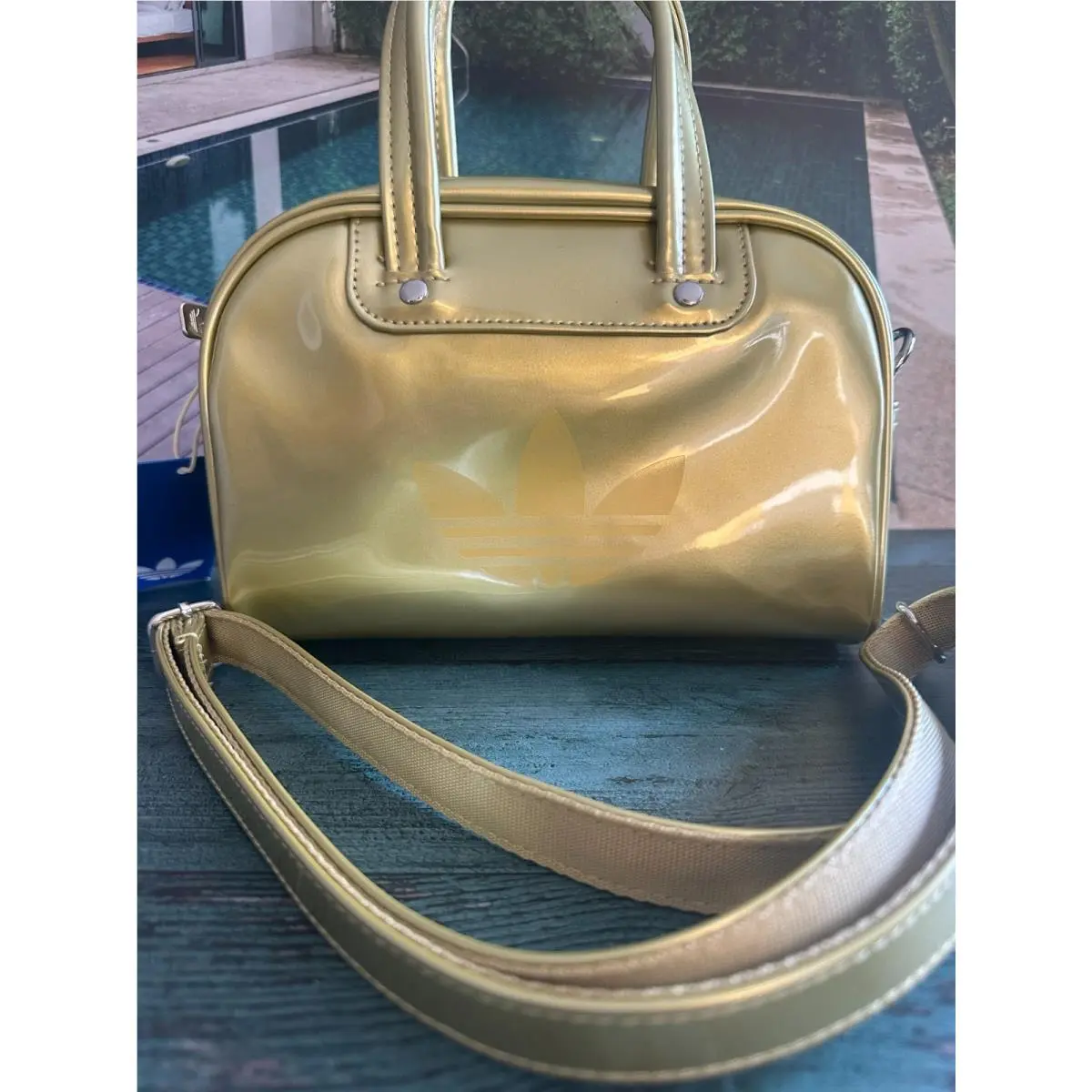 Adidas Originals Adicolor Mini Bowling Bag Women`s Casual Fashion Bag JX0247