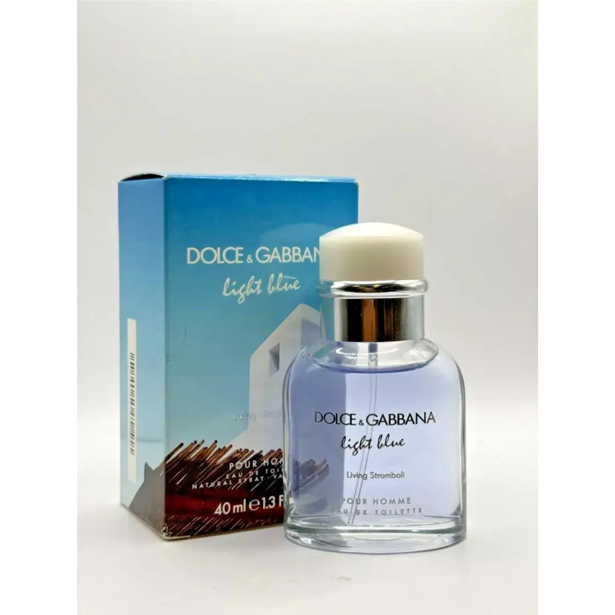 Dolce Gabbana Light Blue Living in Stromboli 1.3 Oz/ 40ml Edt Men Spray