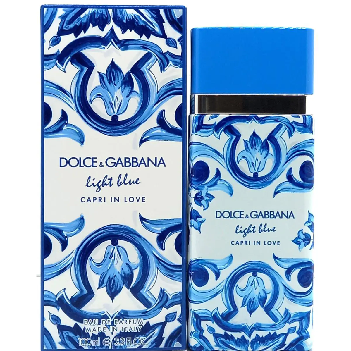 Dolce Gabbana Light Blue Capri IN Love Edp Spray For Women 3.3 Oz / 100 ml