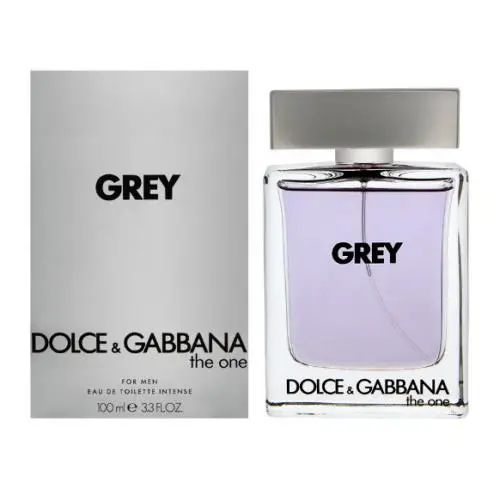 The One Grey Dolce Gabbana For Men 3.4 oz Eau de Toilette Intense Spray