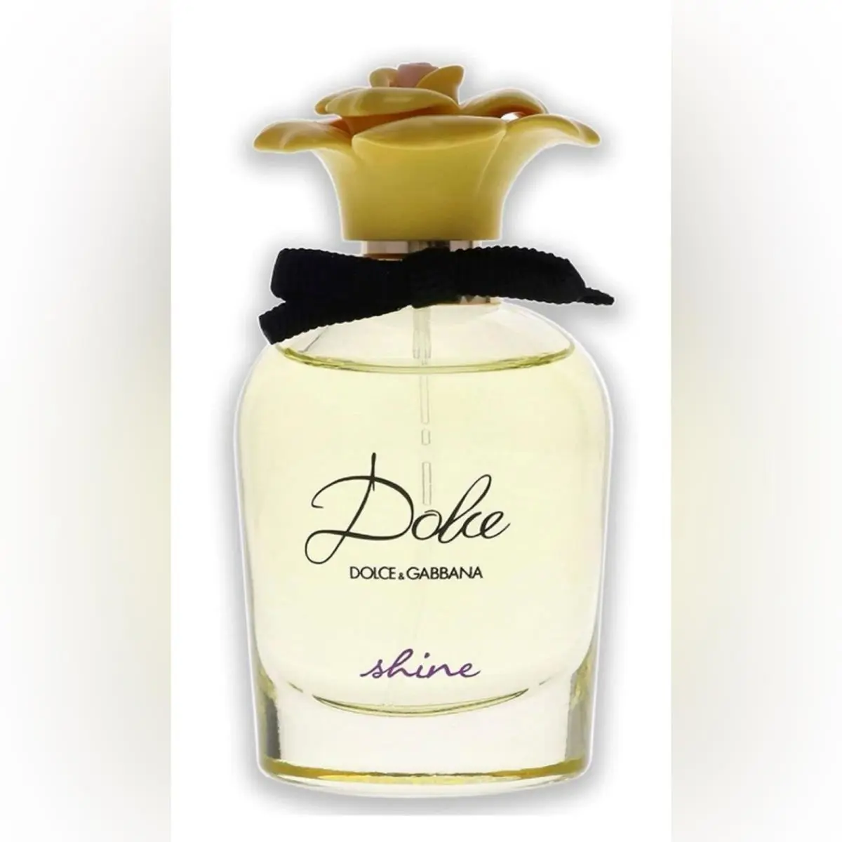 Dolce Gabbana Shine 2.5 oz Yellow Floral Cap in Tester Box