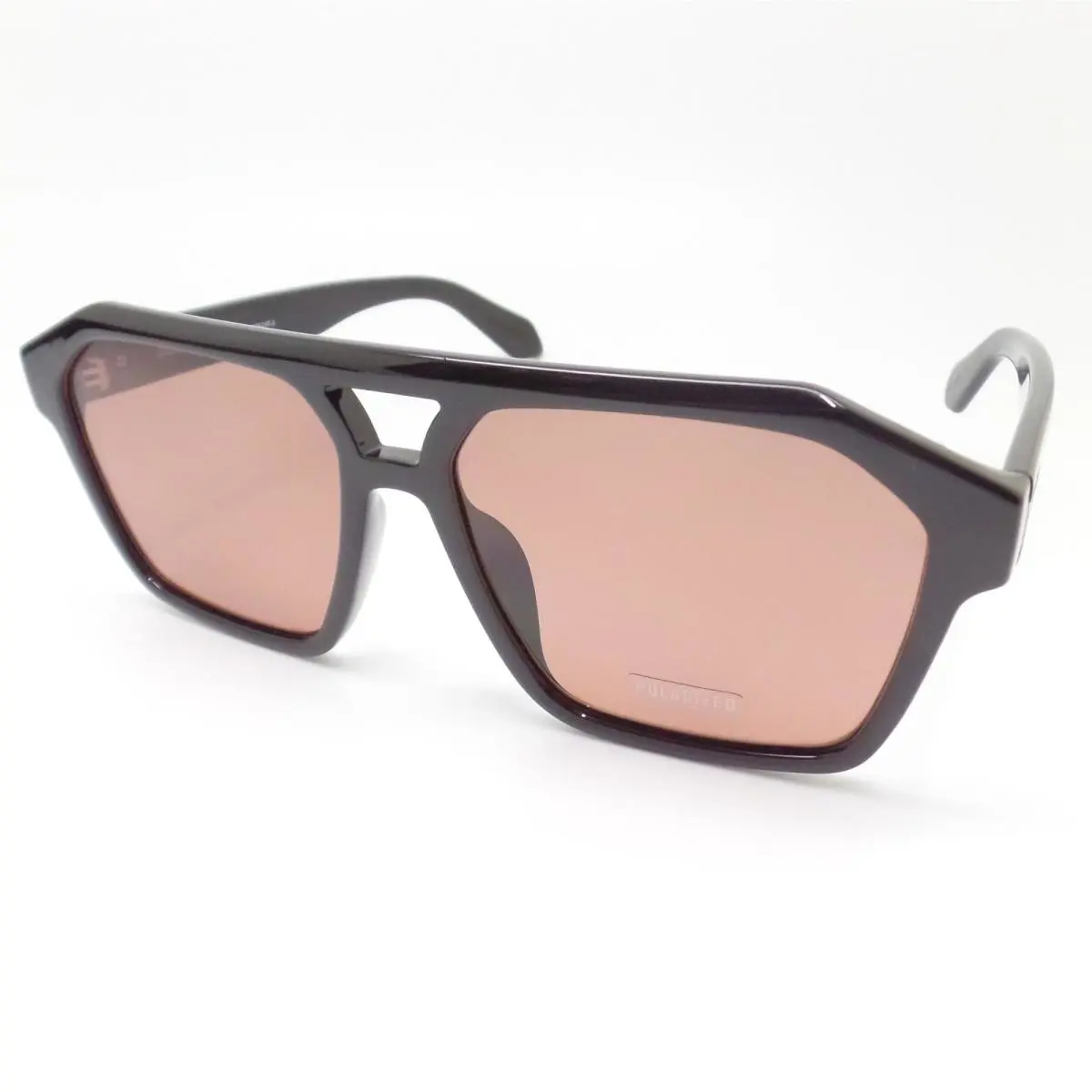 Quay Soundcheck Black Apricot Polarized Sunglasses