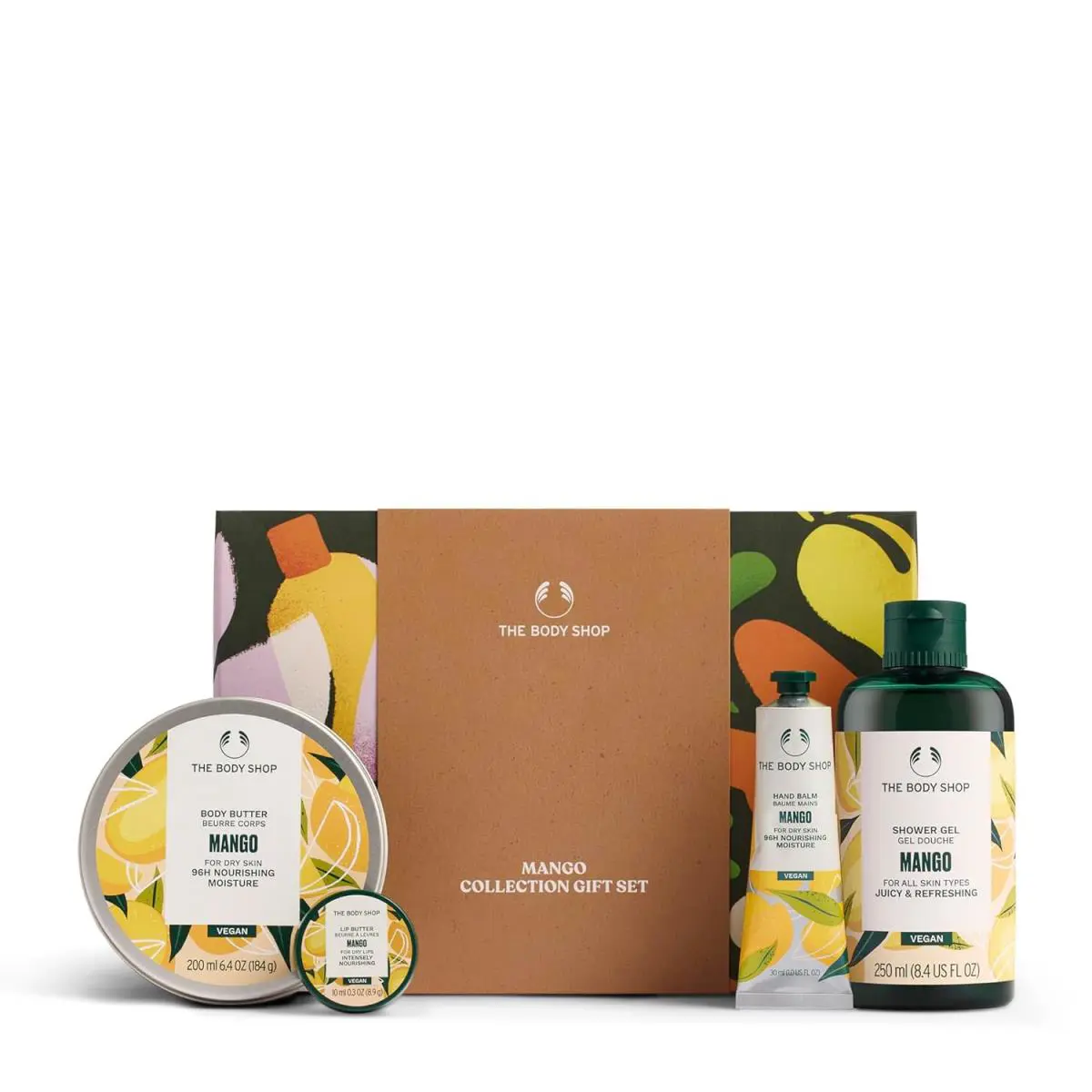 The Body Shop Mango Collection Gift Set - 4 Piece Set Shower Gel Body Butter