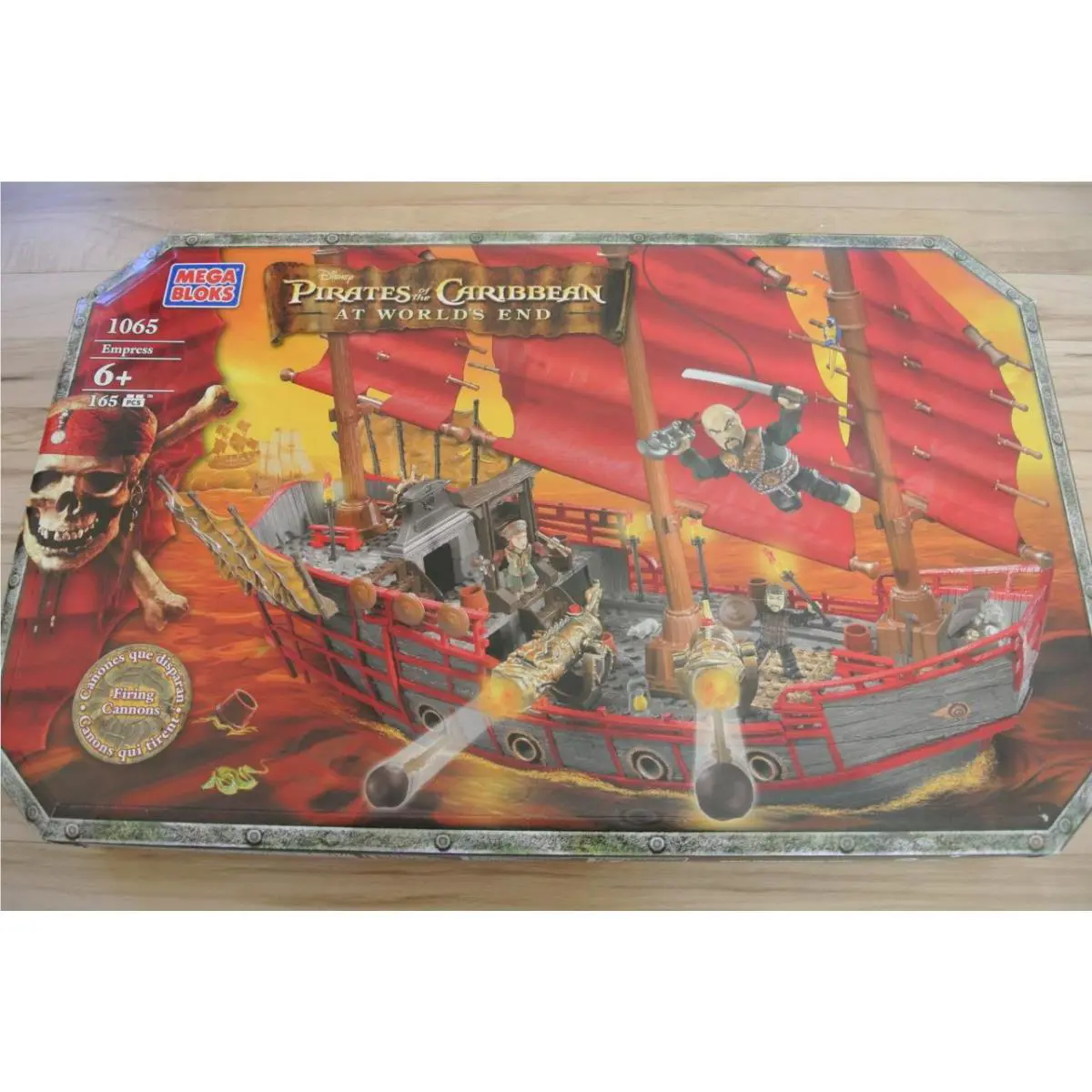 Mega Bloks 1065 Pirates of The Caribbean: At Worlds End - Empress Pirate Ship