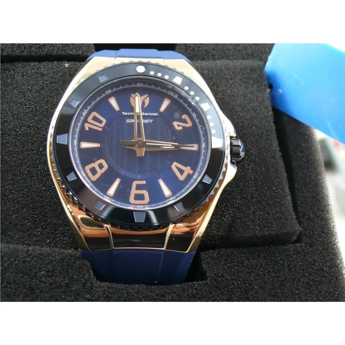 Technomarine Lusso Mare 44mm Men’s Watch Blue TM-225029 44mm by TechnoMarine