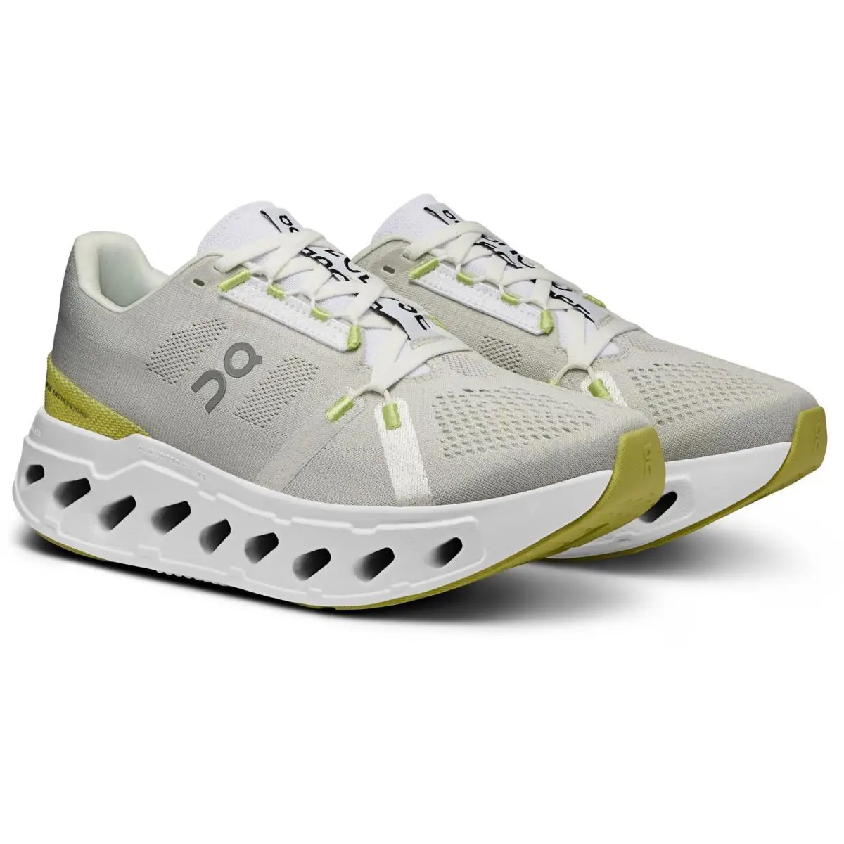 ON Running Brand Cloud Cloudeclipse White/yellow Women`s Shoes 2024 - White Yellow