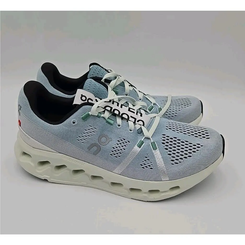 On Running Cloudsurfer Men`s Size 8.5 Mineral Aloe Grey Shoe 3MD10422078