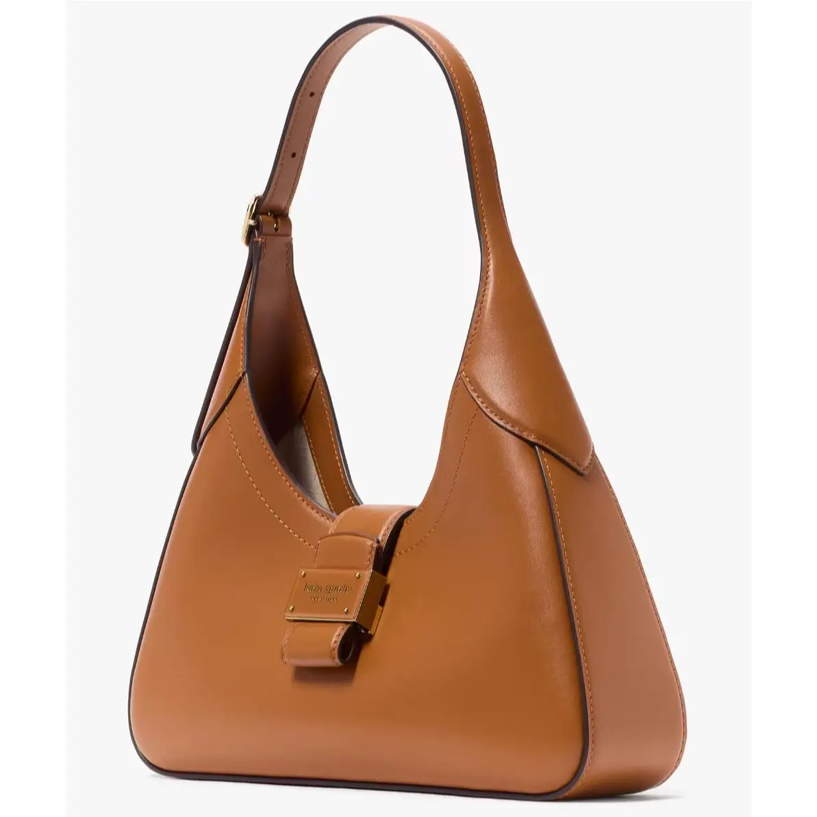 Kate Spade Nouveau Brown Leather Small Shoulder Bag KL542 Purse Retail