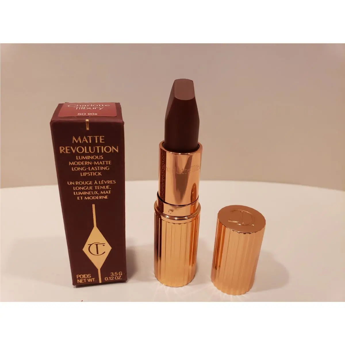 Charlotte Tilbury Matte Revolution Luminous Matte LL Lipstick SO 90s