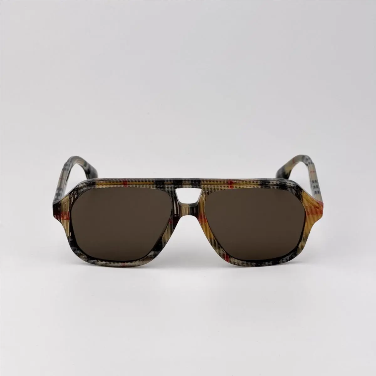 Burberry Kids Sunglasses Vintage Brown Pilot JB4340 377873