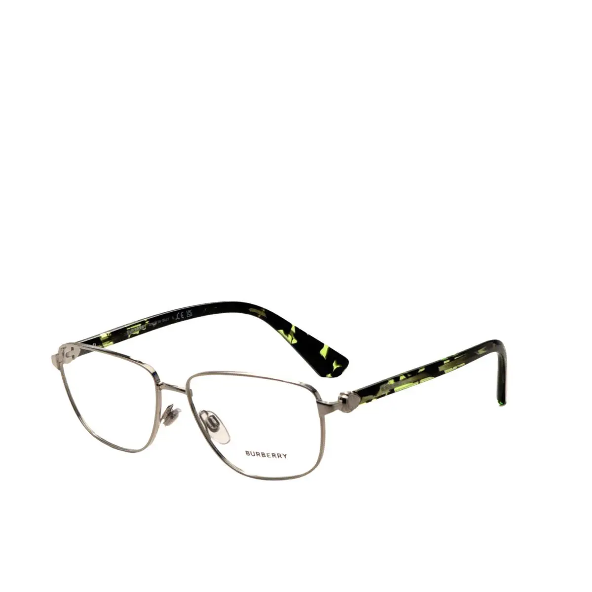 Burberry Men`s 57mm Silver Opticals BE1393-1005-57