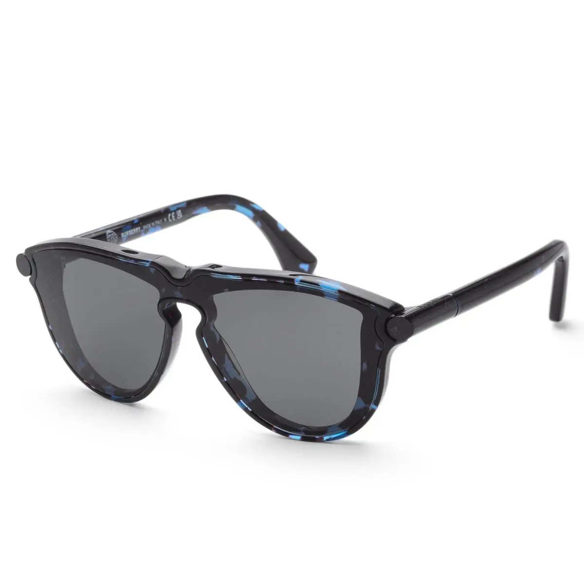 Burberry Men`s 36mm Blue Havana Sunglasses BE4427-411187-36