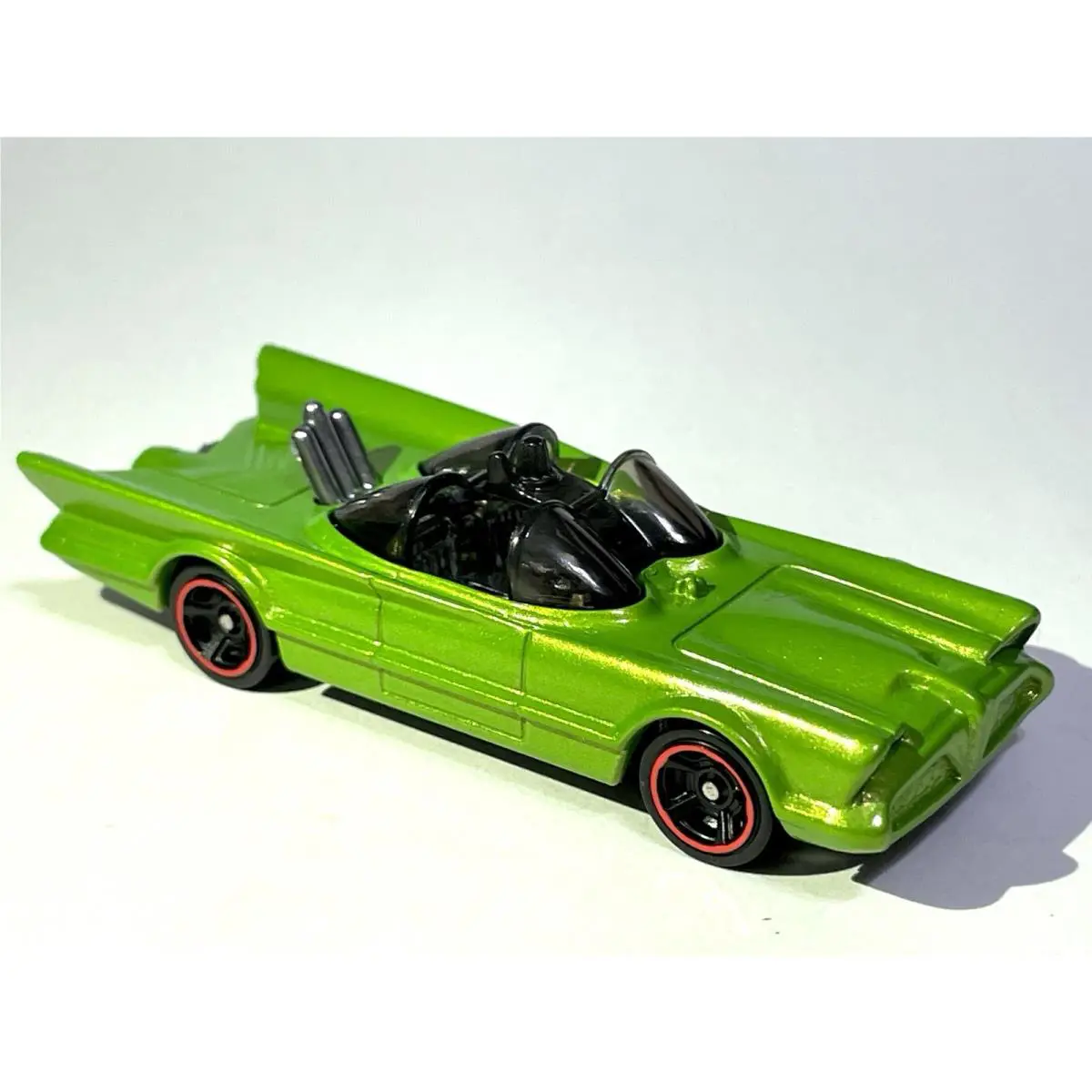 Custom Made Candy Apple Green Redline Hot Wheels Batmobile Bat Mobile