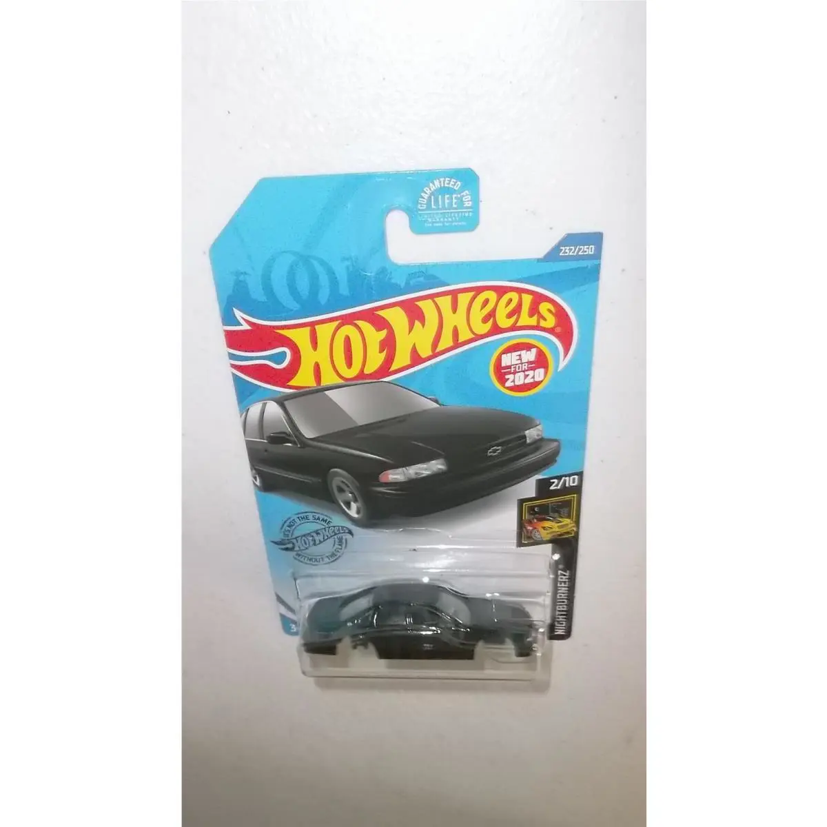 Impala SS Black Hot Wheels 94-95-96 1994-1995 1996 Chevrolet Factory Base Error