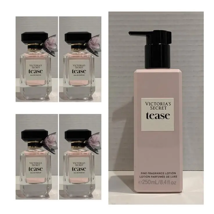 Victoria`s Secret Tease Eau de Parfum 1.7 Fl.oz. 4 and Fragrance Lotion by Victoria's Secret