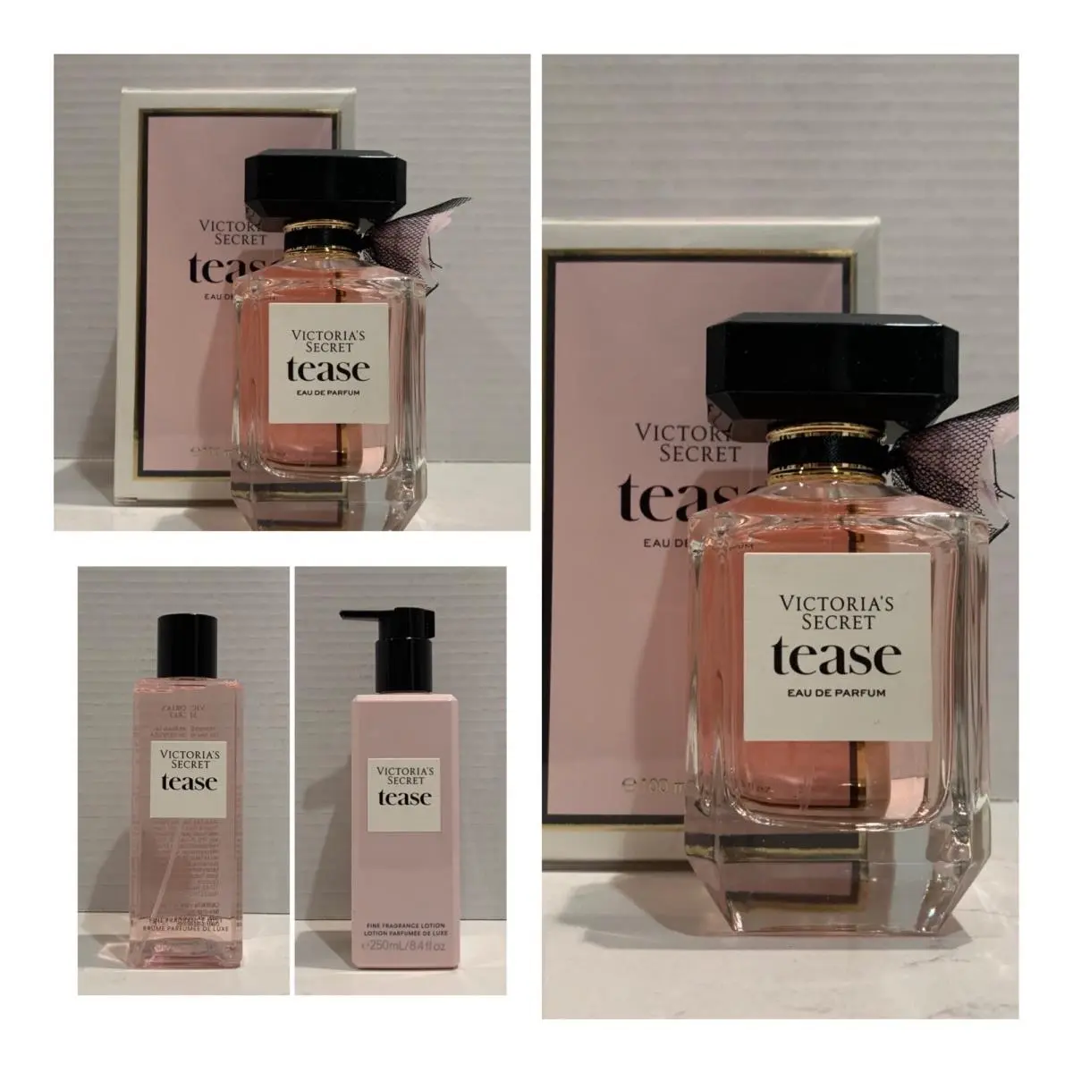 Victoria`s Secret Tease Eau de Parfum 3.4 Fl.oz. 2 / Fragrance Mist / Lotion by Victoria's Secret