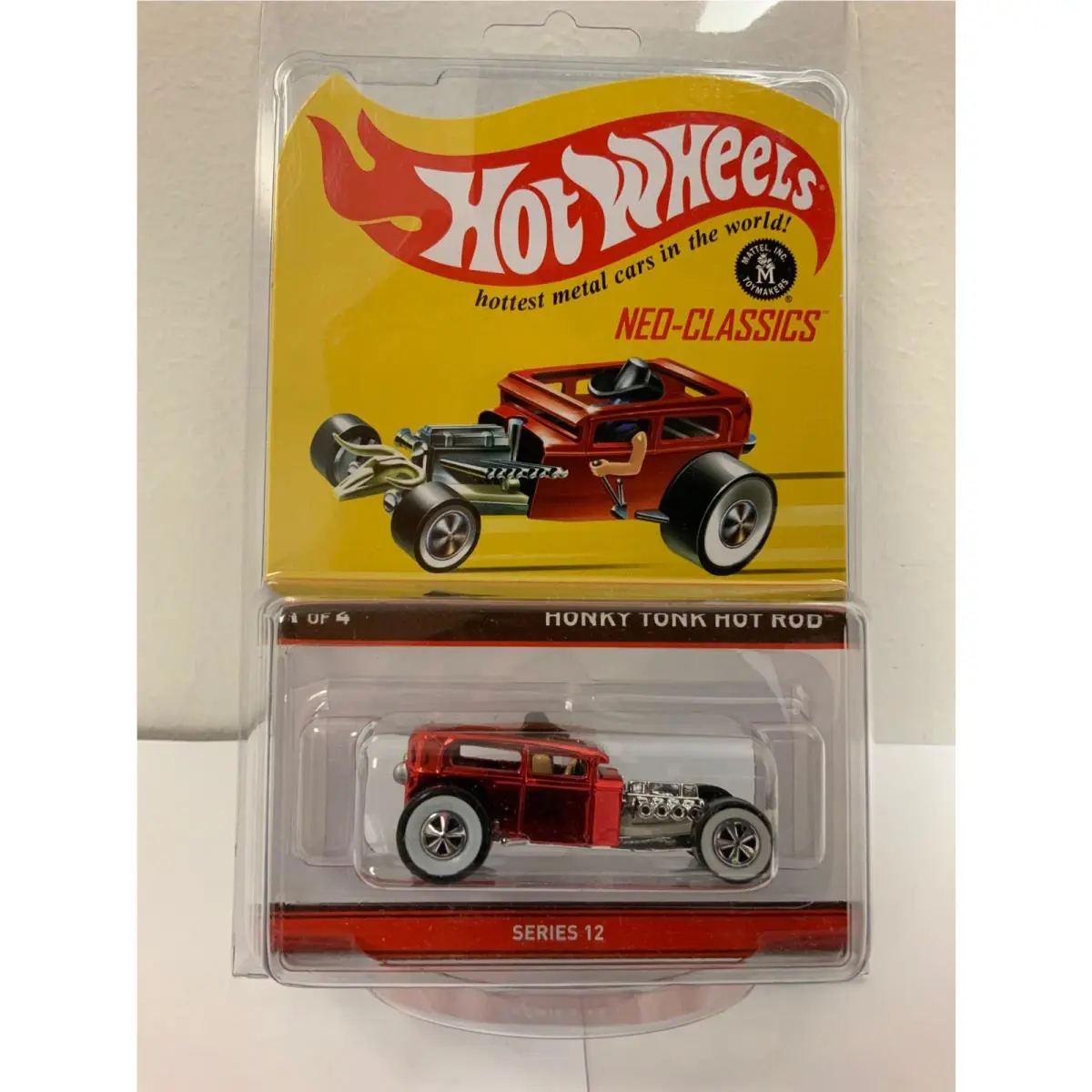 2013 Hot Wheels Neo-classics Series Honky Tonk Hot Rod 747 of 4500 Monmc Read