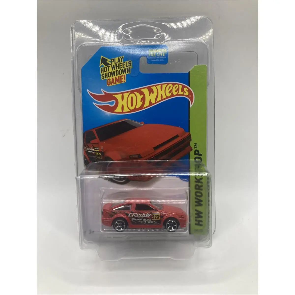 2015 Hot Wheels HW Workshop Toyota AE-86 Corolla Red Chrome Mc5 Variation Rare