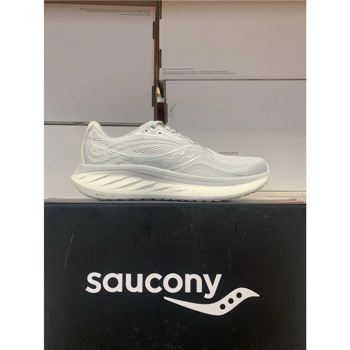Saucony shoes - Saucony Ride 18 - Ride - S11000-103 - Gray 4