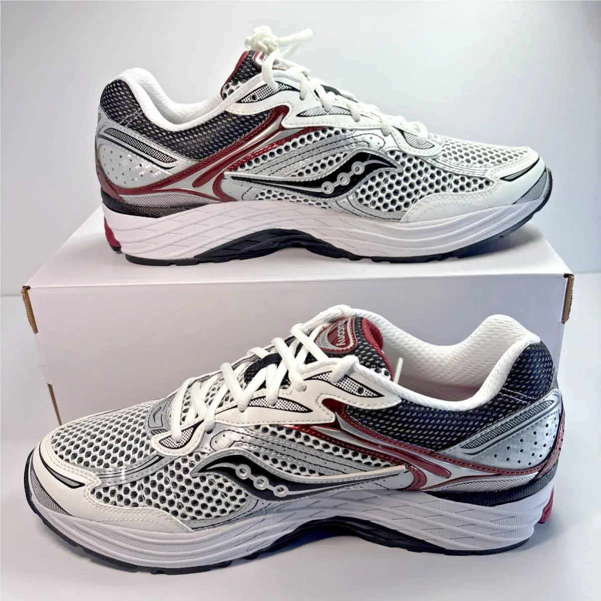 Saucony shoes - Saucony Progrid Omni 9 - Progrid Omni - S70739-1 - Red 8