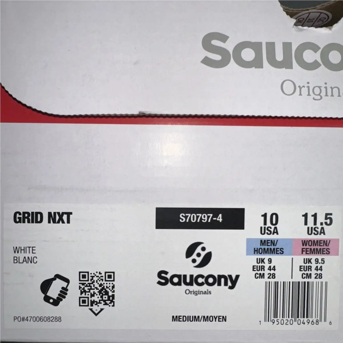 Saucony shoes - Saucony Grid NXT - Grid NXT - S70797-4 - White (UPC: 195020049594) 4