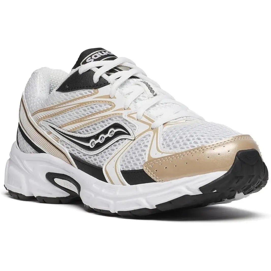 Saucony Ride Millennium Men`s 10.5 10 1/2 White Gold Sneaker Shoe S70812-18