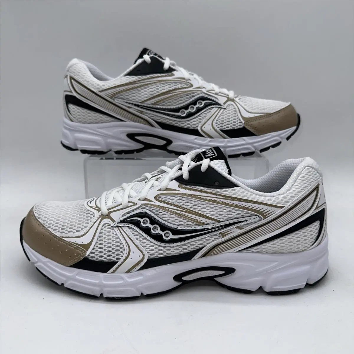 Saucony Men`s Size 8 Ride Millennium S70812-18 White Sneaker Running