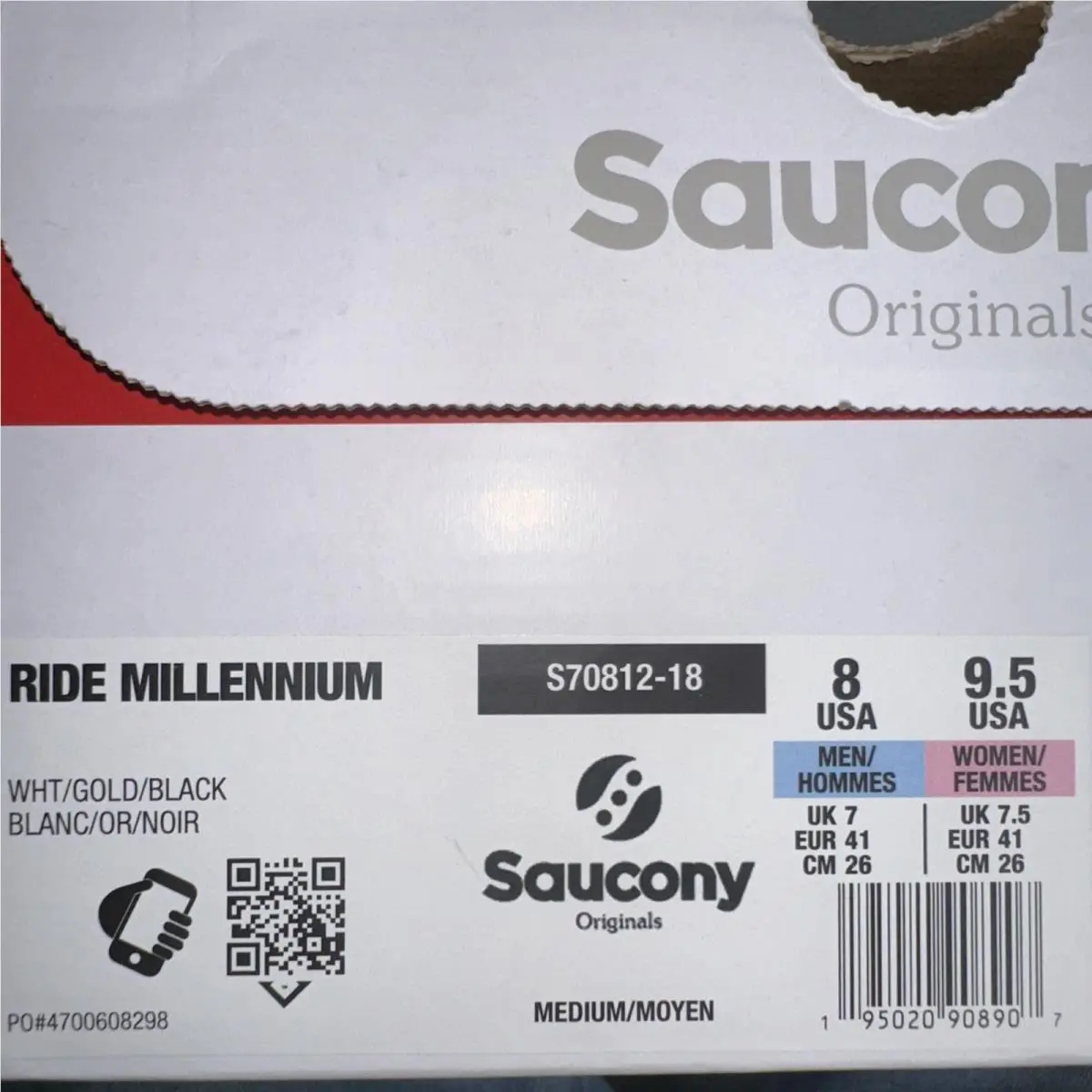 Saucony shoes - Saucony Grid Ride Millennium - Grid Ride Millennium - S70812-18 - White 4
