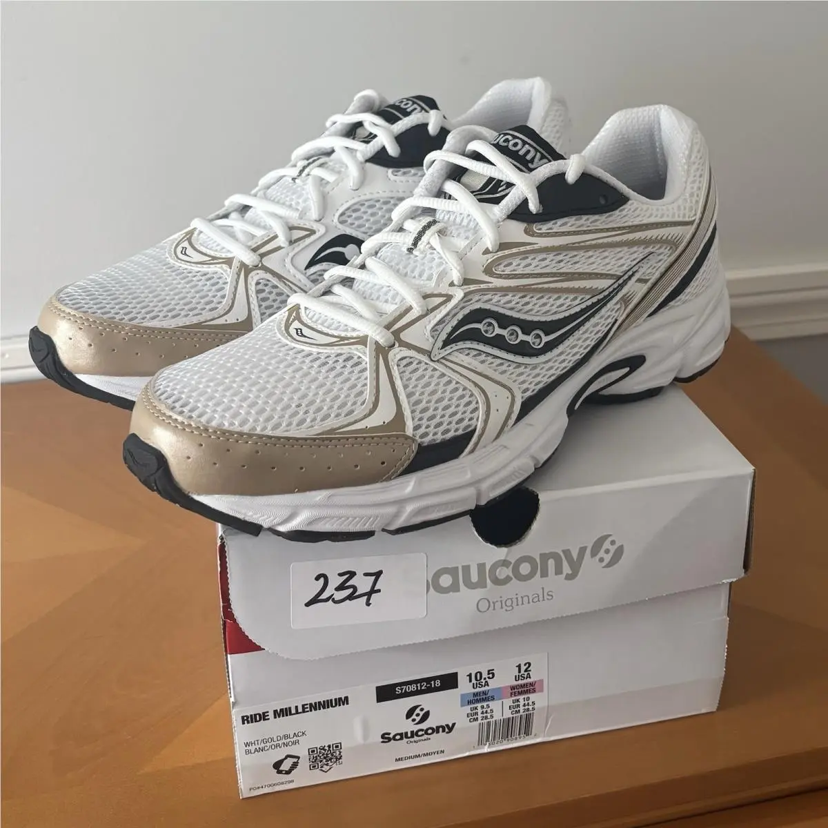 Saucony shoes - Saucony Ride Millennium - Ride Millennium - S70812-18 - White (UPC: 195020908952) 6