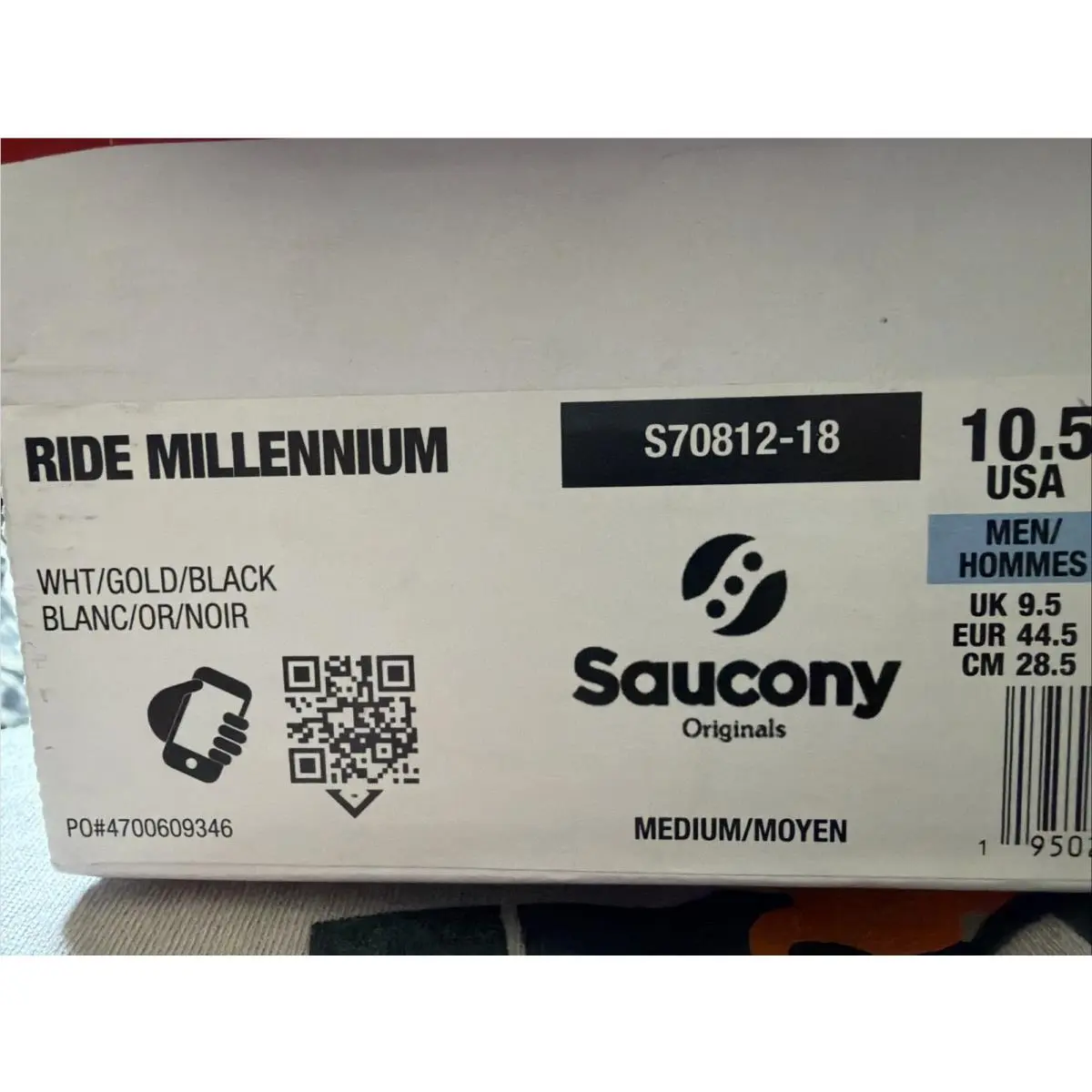 Saucony shoes - Saucony Grid Ride Millennium - Grid Ride Millennium - S70812-18 - White 5