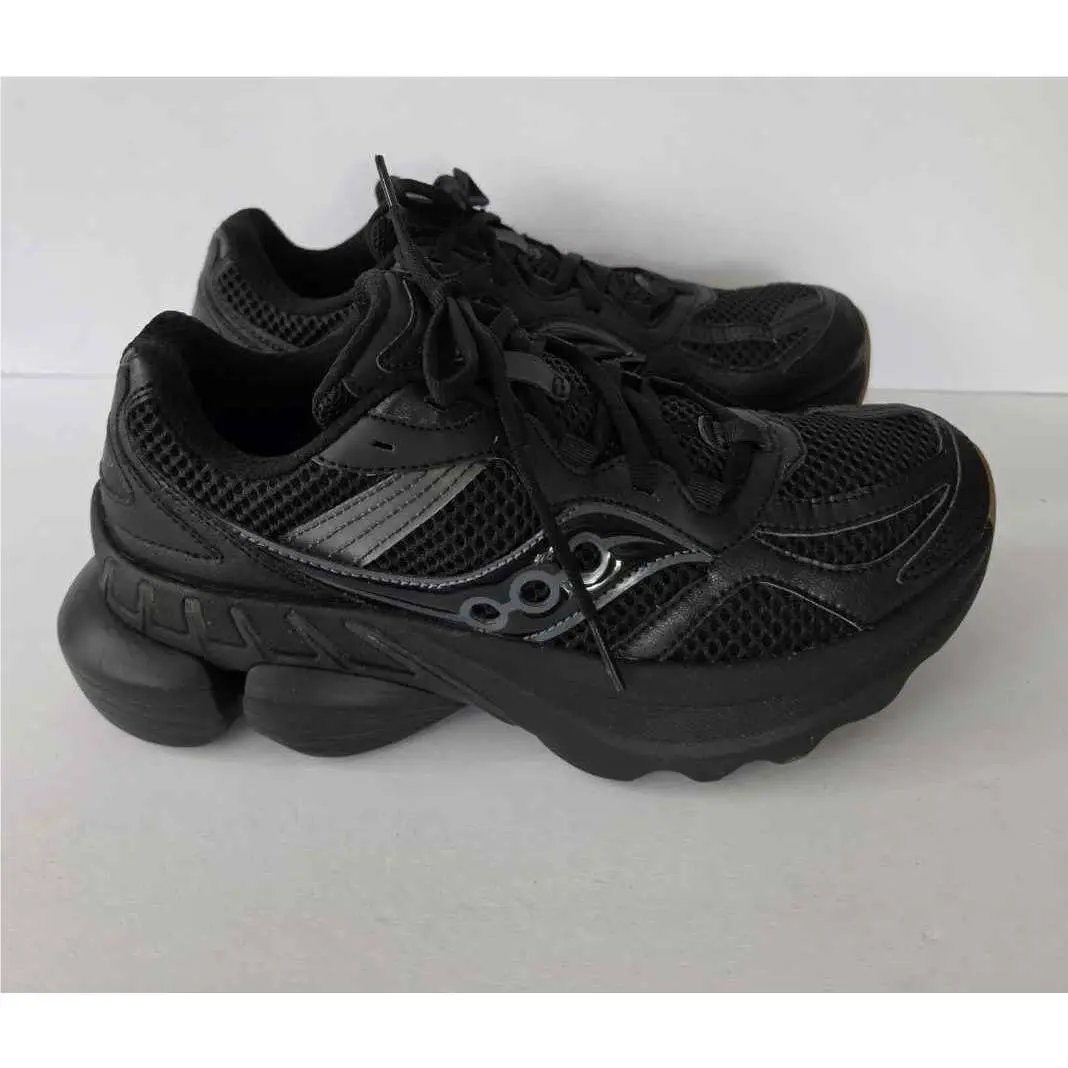 Saucony Grid Nxt Triple Black Mens Size 7.5 Womens Size 9