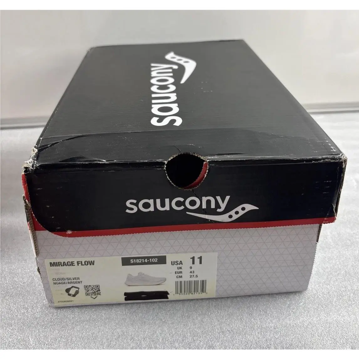 Saucony shoes - Mirage Flow - Mirage Flow - S18214-102 - Silver 11