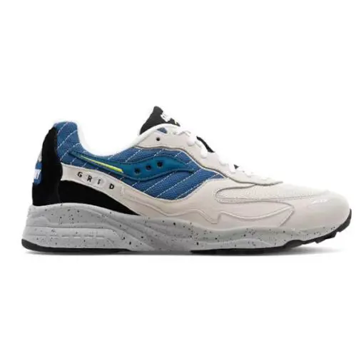 Saucony shoes - Saucony 3D Grid Hurricane - Grid Hurricane - S70670-2 - White / Blue (UPC: 195017559334) 2
