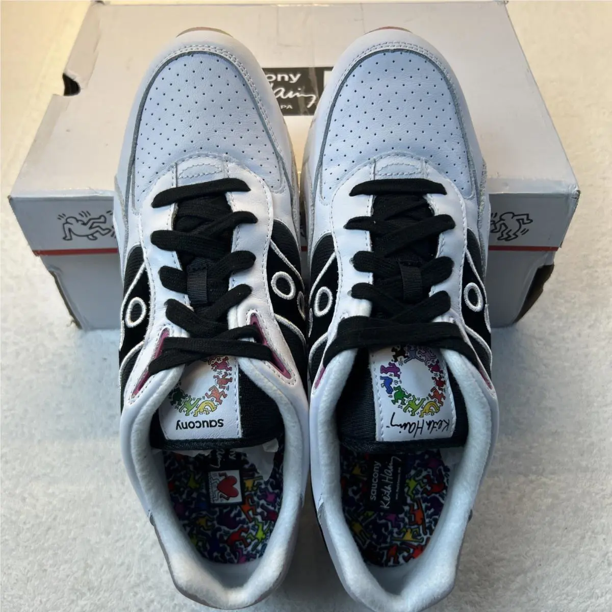 Saucony shoes - Reebok Black - Reebok Black - S70973-1 - White 1