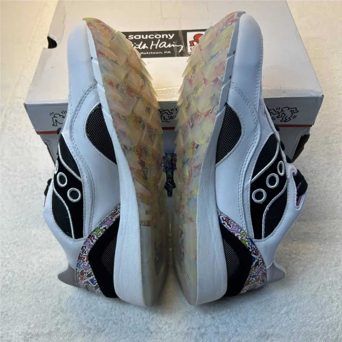 Saucony shoes - Reebok Black - Reebok Black - S70973-1 - White 2