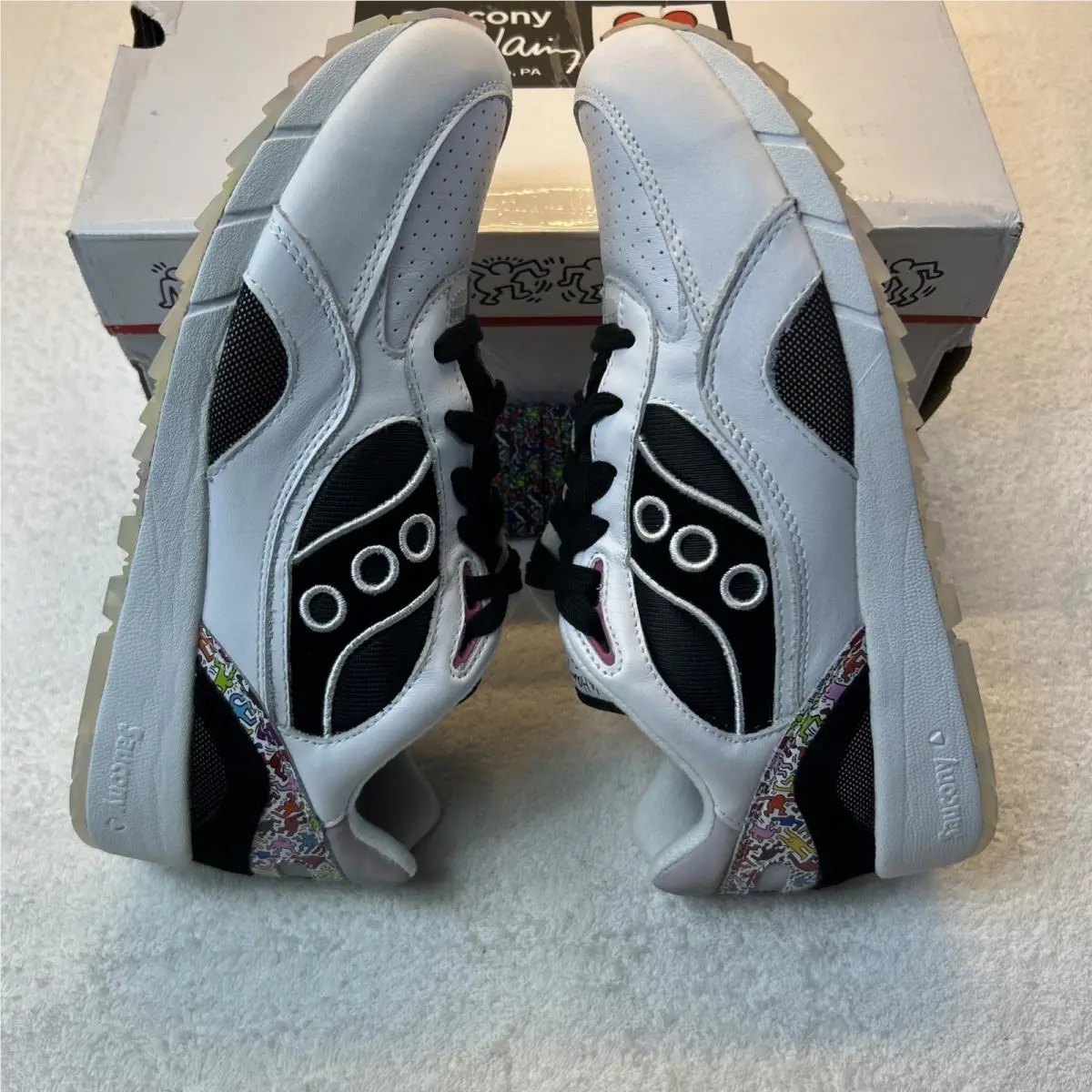 Saucony shoes - Reebok Black - Reebok Black - S70973-1 - White 3