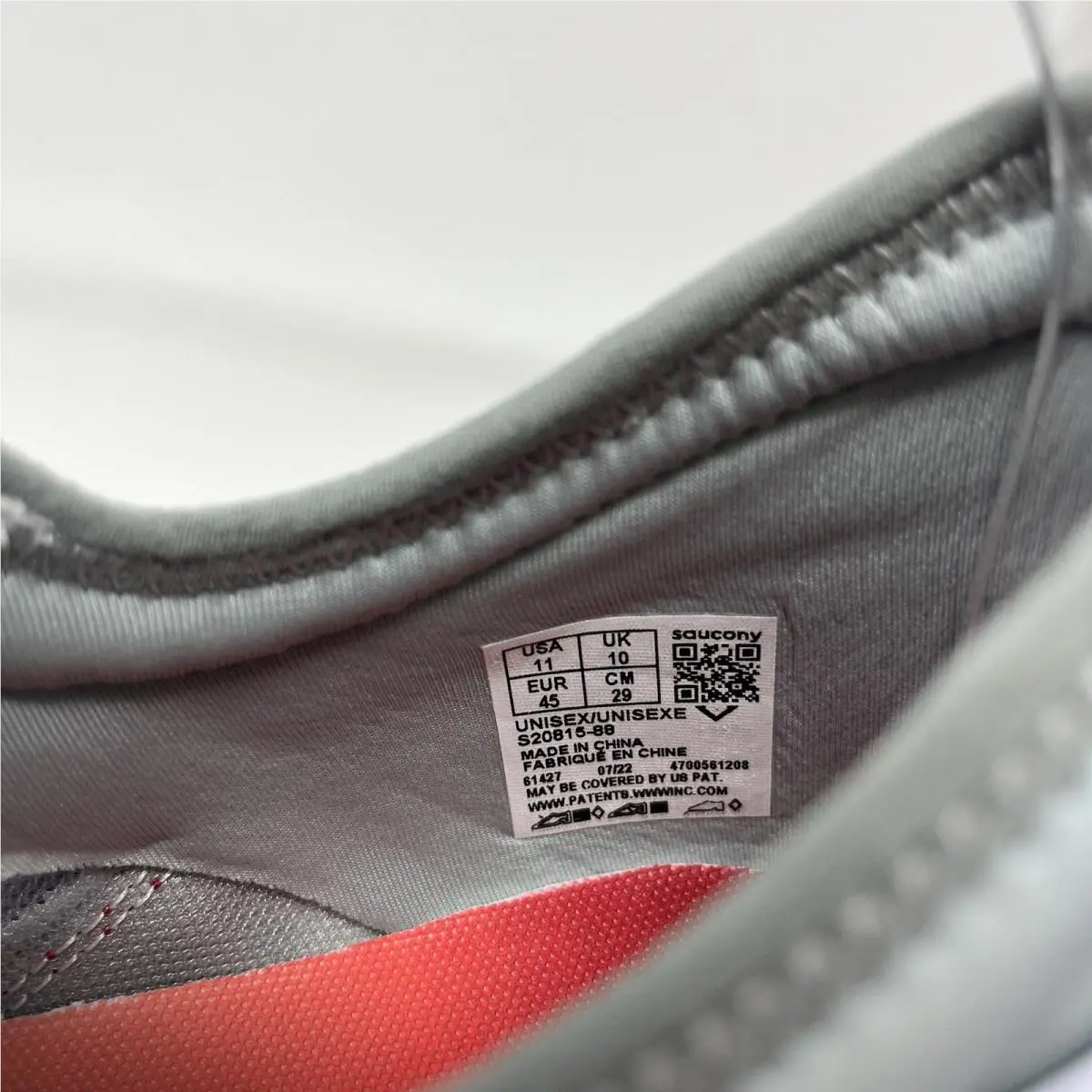 Saucony shoes - Tombogo Butterfly - Tombogo Butterfly - White/Red/Sage Moon 7