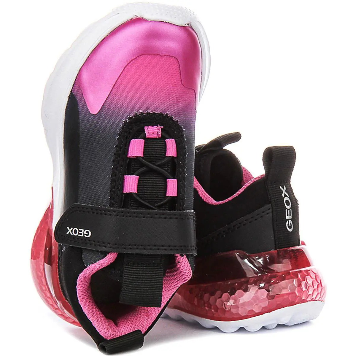 Geox shoes - Black Fushia 2