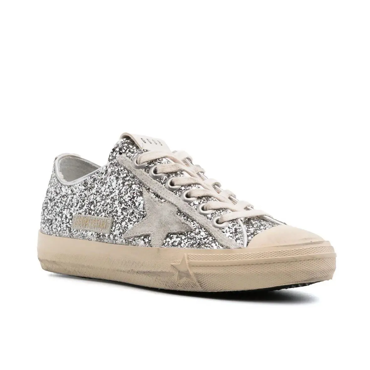 Golden Goose shoes - Golden Goose V-Star - Silver 0