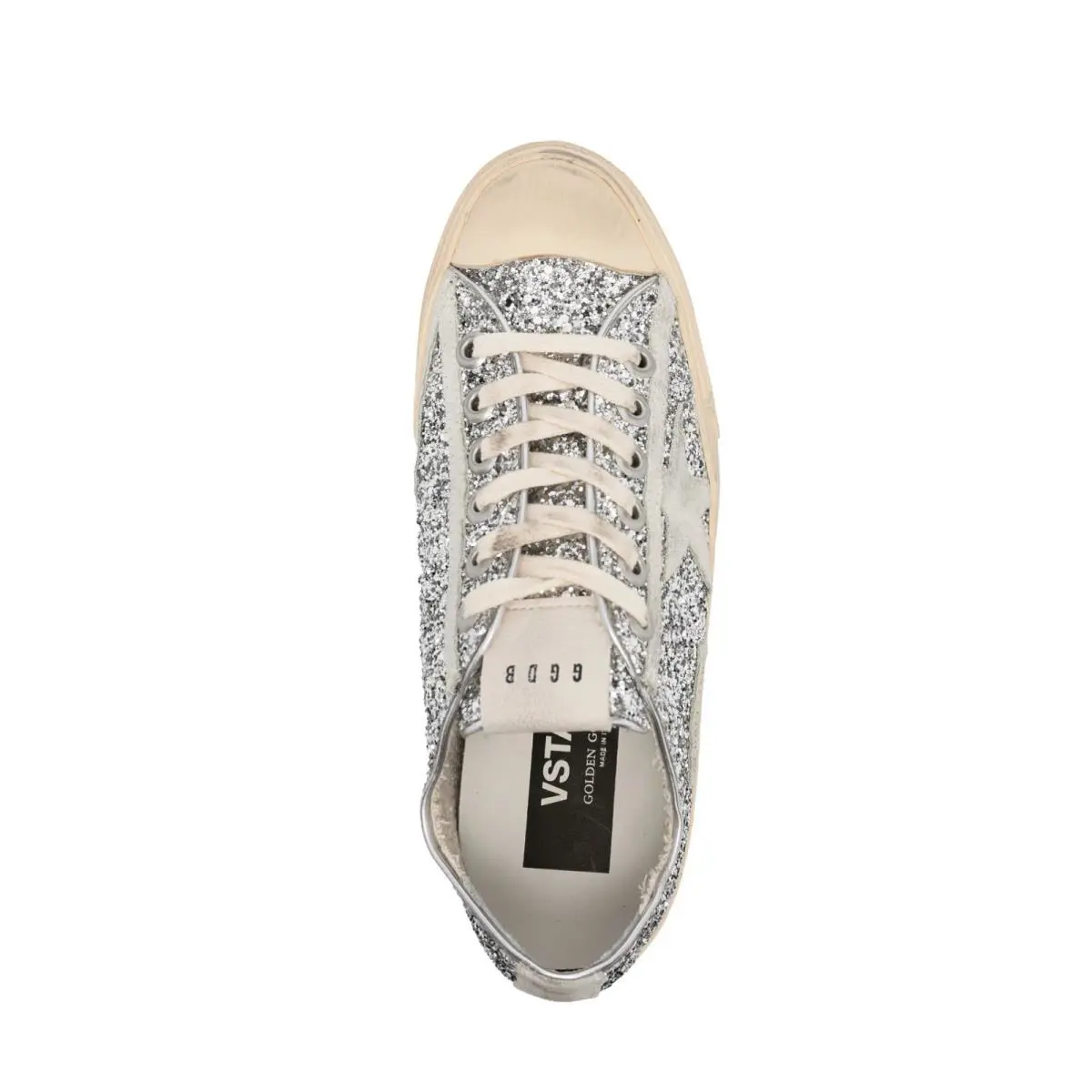 Golden Goose shoes - Golden Goose V-Star - Silver 2