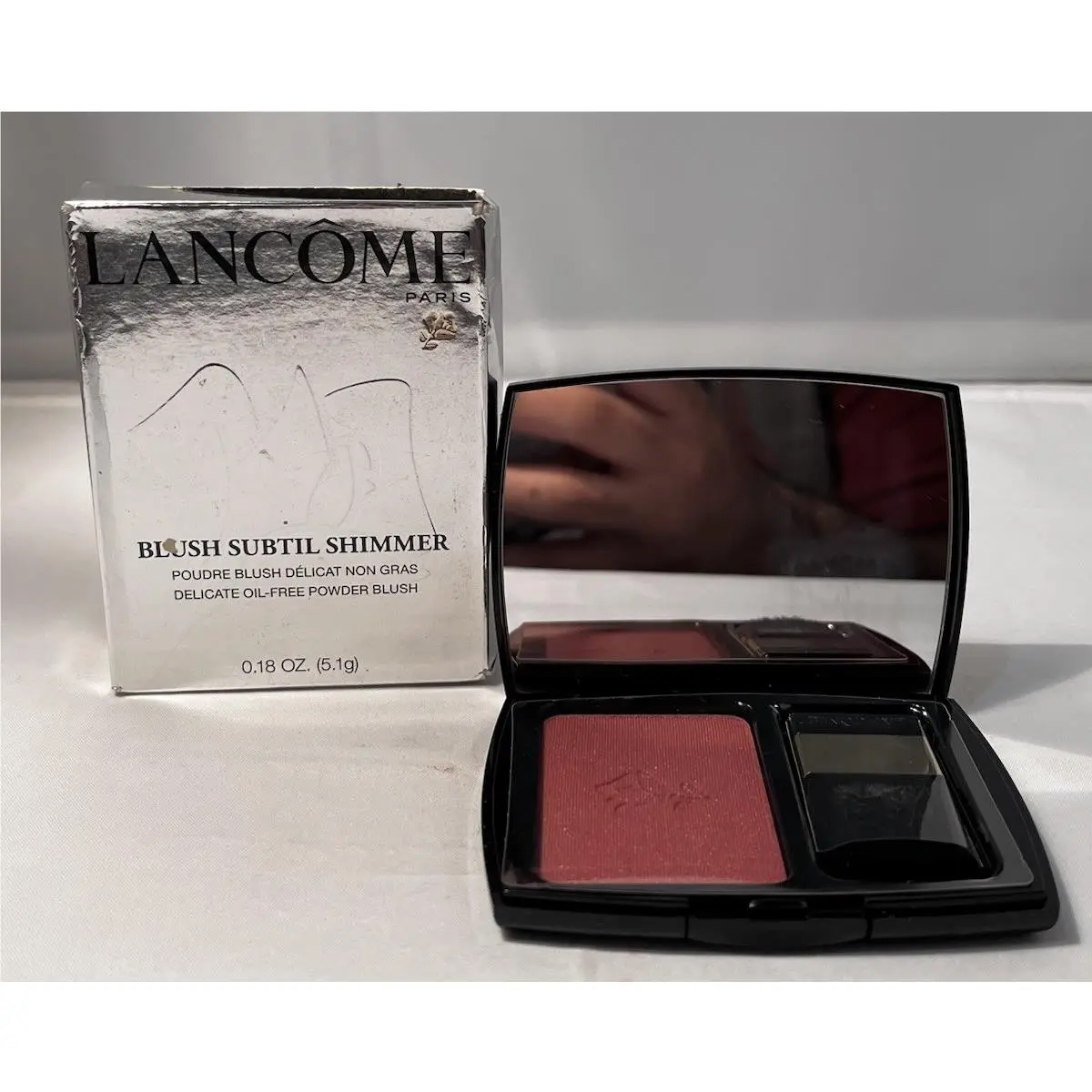 Lancome Blush Subtil Shimmer Oil Free Powder Blush 175 Shimmer Brilliant Berry