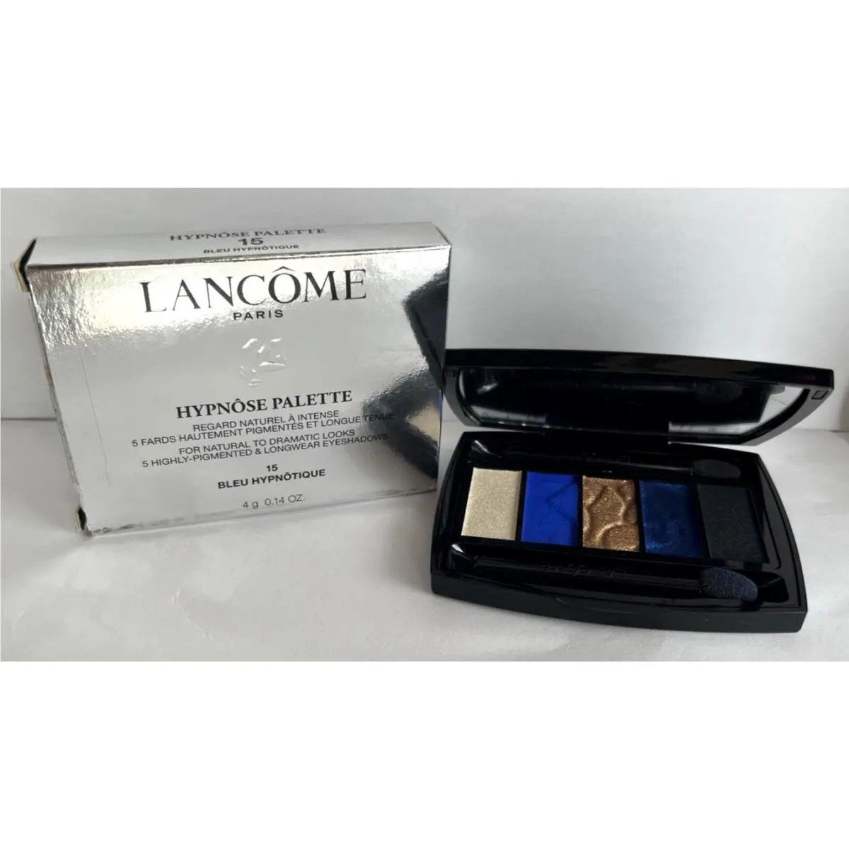 Lancome Hypnose Palette 5 Highly Pigmented Eyeshadows 15 Bleu Hypnotique 4g