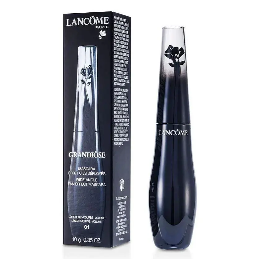 Lancôme Grandiose Wide Angle Fan Effect Mascara 01 Noir Mirifique .35oz New-2Pcs