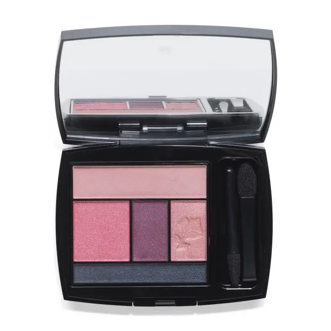 Lancome Color Design Eye Brightening 5 Shadow Liner Palette. 213 Rosy Flush
