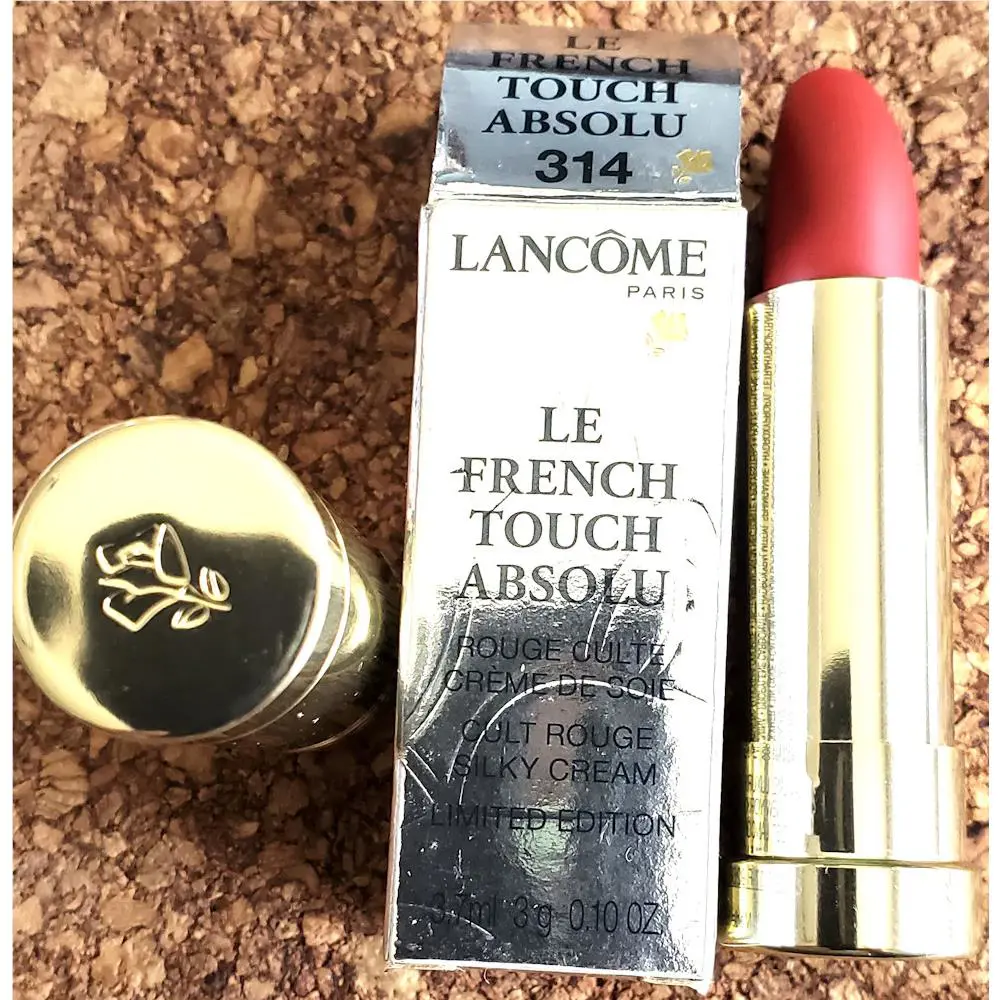 Lancome LE French Touch Absolu 314 Gult Rouge Silky Cream .10OZ 3G