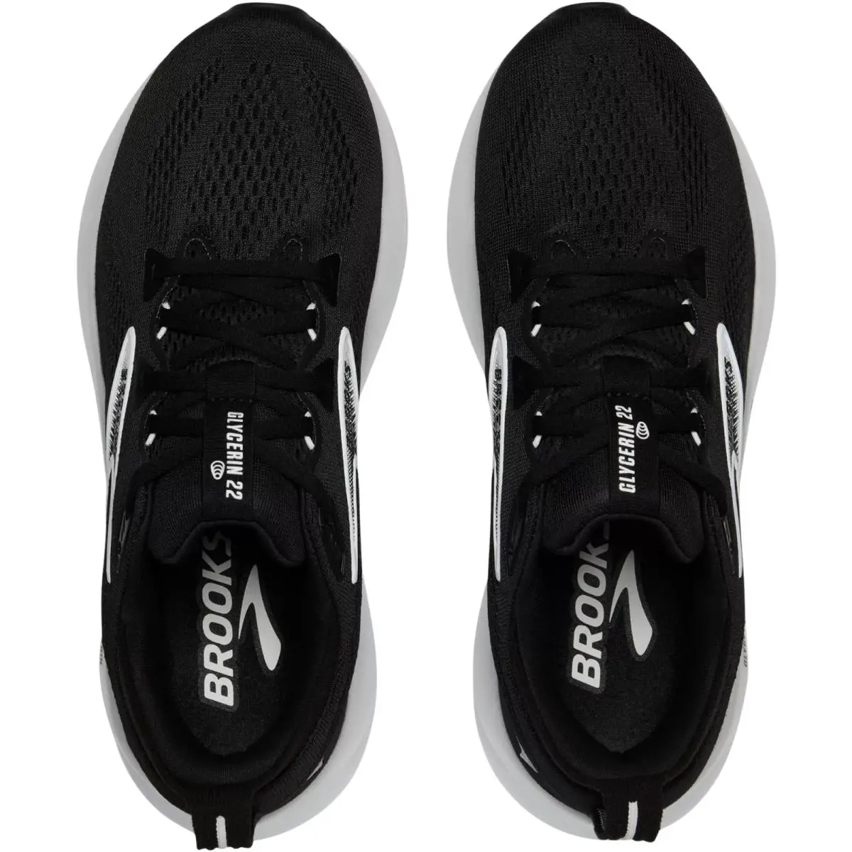 Brooks shoes - Brooks Glycerin 22 - Glycerin - Black/Cobalt/Neo Yellow 47