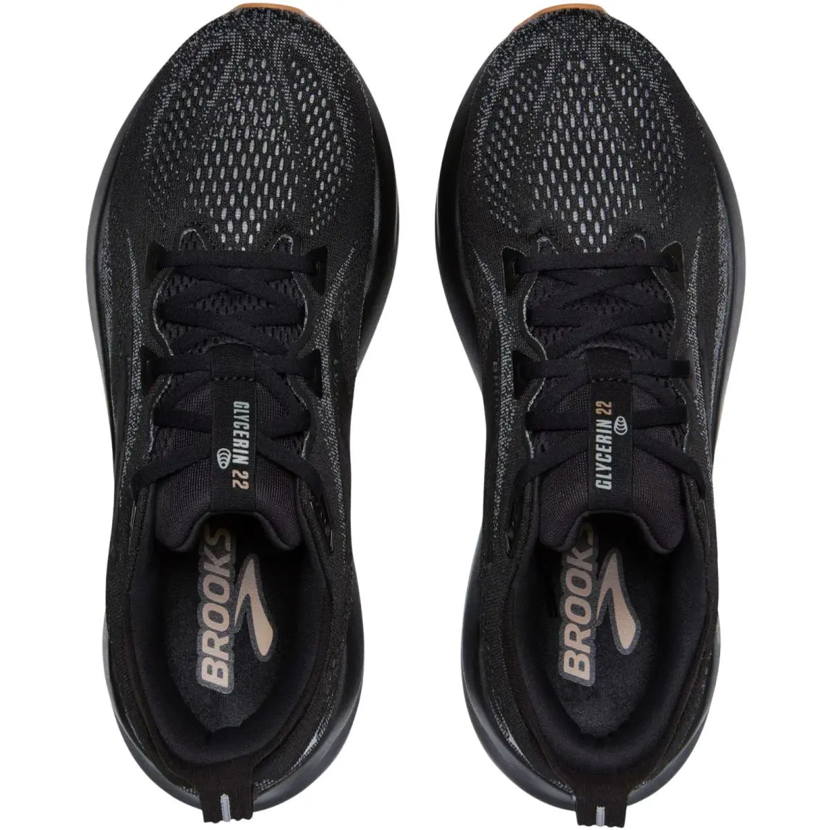 Brooks shoes - Brooks Glycerin 22 - Glycerin - Black/Cobalt/Neo Yellow 17